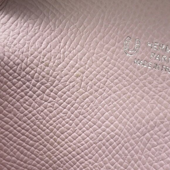 HERMES Bastia Verso SPO Epsom Orange/Mauve Pale - Picture 7 of 12